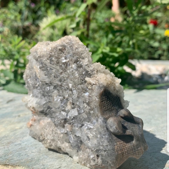 363g natural clear crystal cluster 🐌 - Picture 2 of 13